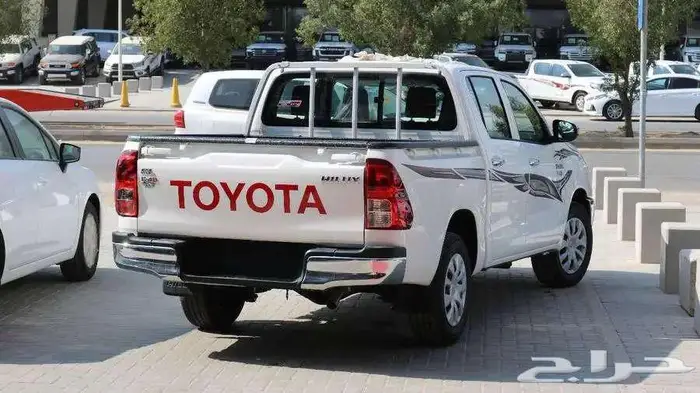 تويوتا هايلوكس ديزل GL2 سلق غمارتين دبل موديل 25 كاش واقساط 8