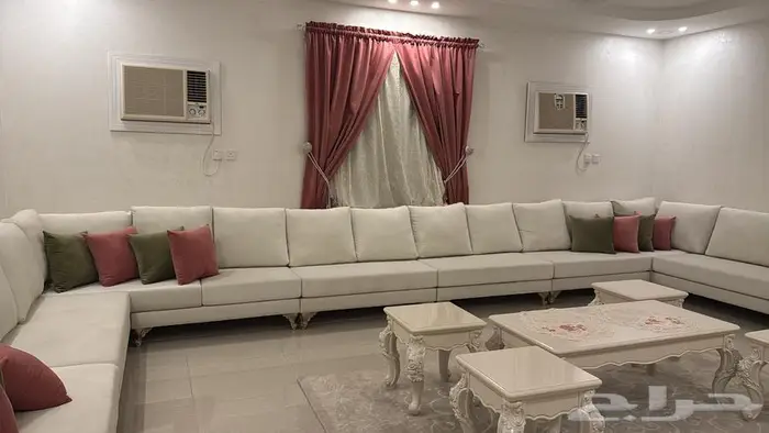 كنب حرف U نظيف جدا 3