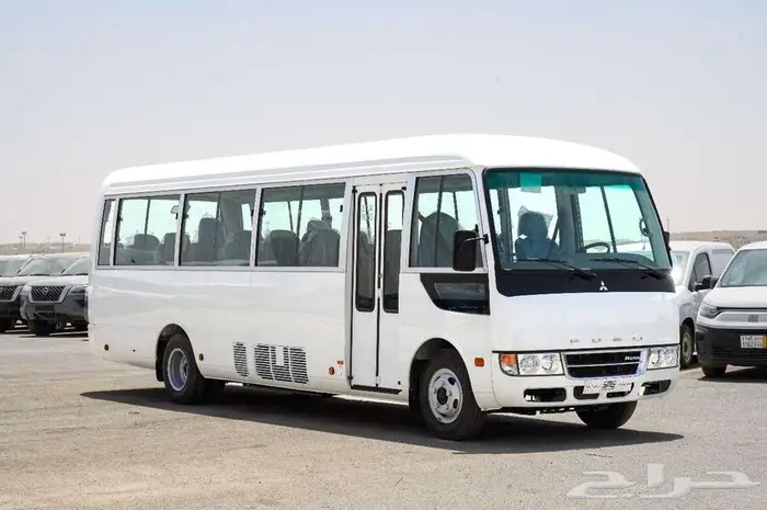 باص ميتسوبيشي روزا 26راكب ديزل خليجي موديل2024(بأقل الاسعار 6