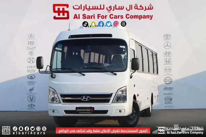 هيونداي كونتي 26 راكب قير عادي ديزل 2023 6