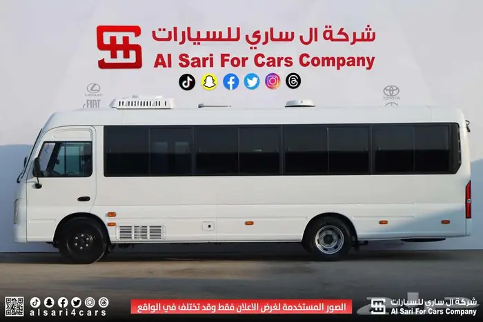 هيونداي كونتي 26 راكب قير عادي ديزل 2023 8