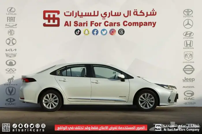تويوتا كورولا XLI جنوط محرك 1.5 2025 اقساط بنوك وشركات 6