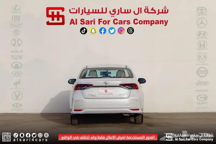 تويوتا كورولا XLI جنوط محرك 1.5 2025 اقساط بنوك وشركات 8