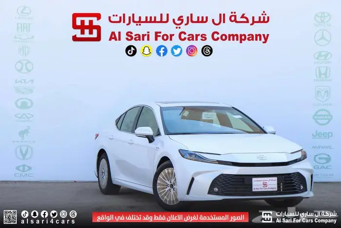 تويوتا كامري E PLUS هايبرد 2025 اقساط بنوك وشركات 3