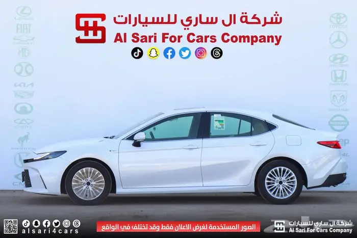 تويوتا كامري E PLUS هايبرد 2025 اقساط بنوك وشركات 7