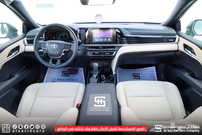 تويوتا كامري E PLUS هايبرد 2025 اقساط بنوك وشركات 16