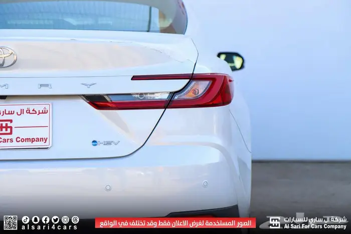 تويوتا كامري E PLUS هايبرد 2025 اقساط بنوك وشركات 12
