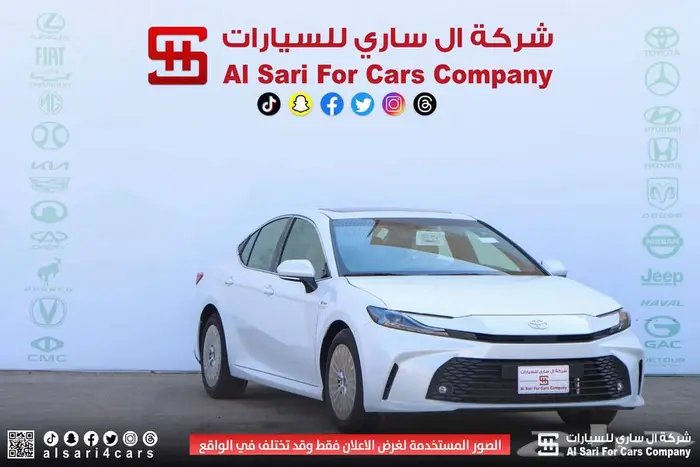 تويوتا كامري E PLUS هايبرد 2025 اقساط بنوك وشركات 2