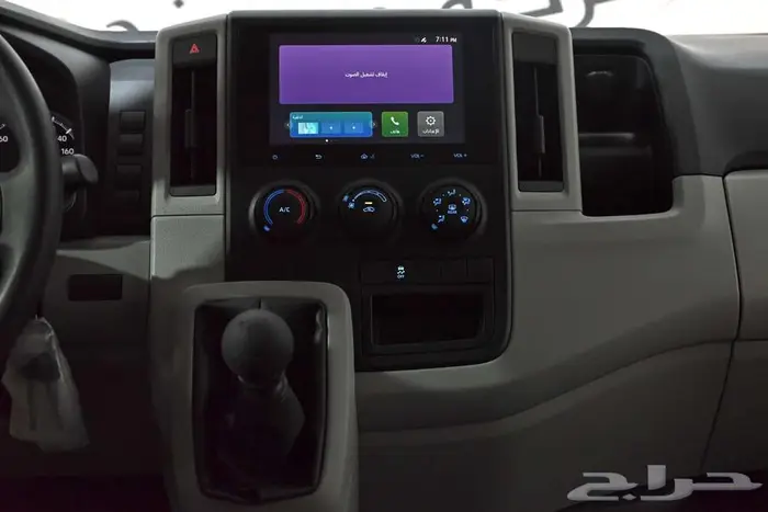 تويوتا باص هايس فان بضاعة سقف واطي قير عادي بنزين 2026 8