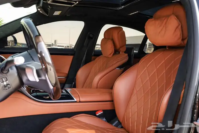 مرسيدس S580 موديل 2021 ممشى 120 لف كم 9