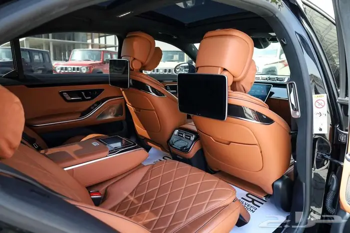 مرسيدس S580 موديل 2021 ممشى 120 لف كم 12