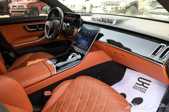 مرسيدس S580 موديل 2021 ممشى 120 لف كم 7