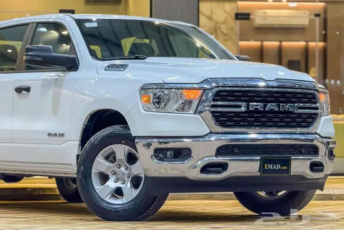 دودج رام BIGHORN 2023 ابيض سعودي 1