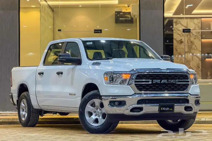دودج رام BIGHORN 2023 ابيض سعودي 0