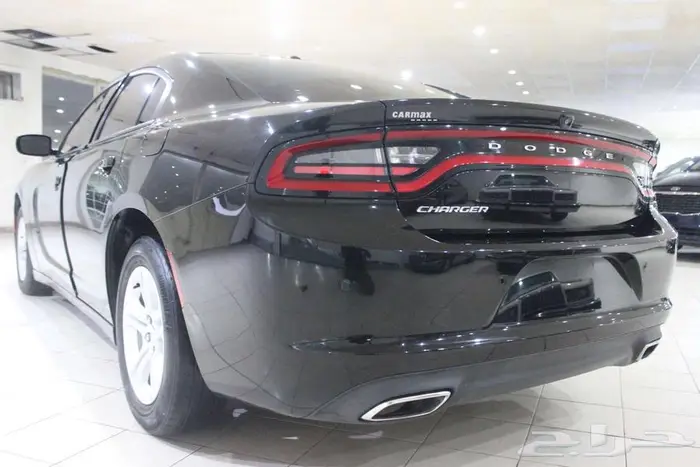 دودج تشارجر 2020 اسود بطاقة جمركية 3