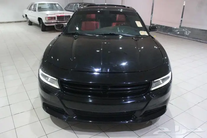 دودج تشارجر 2020 اسود بطاقة جمركية 7