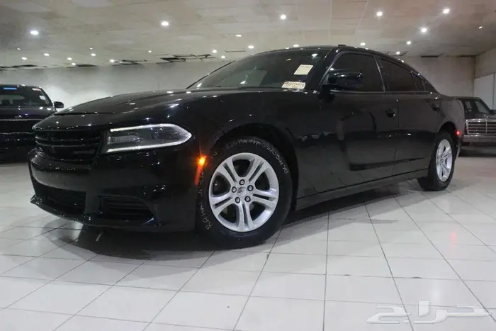 دودج تشارجر 2020 اسود بطاقة جمركية 8