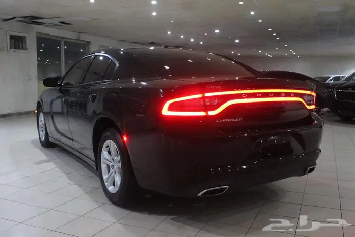 دودج تشارجر 2020 اسود بطاقة جمركية 16