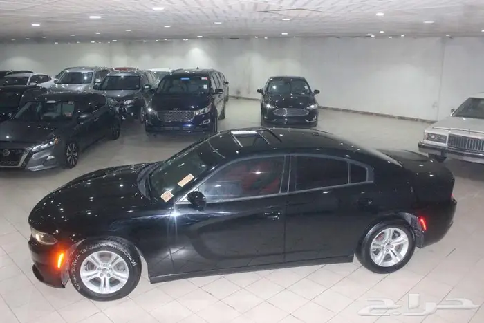 دودج تشارجر 2020 اسود بطاقة جمركية 54