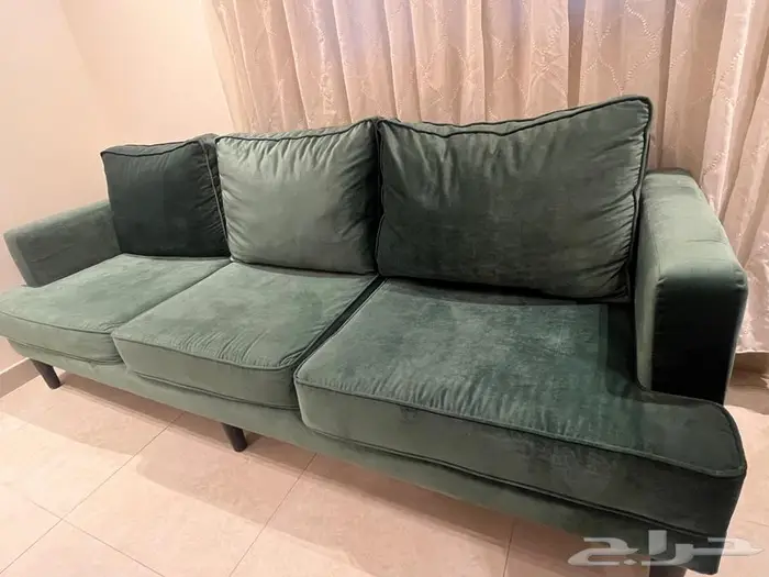 كنب اخضر انيق 0