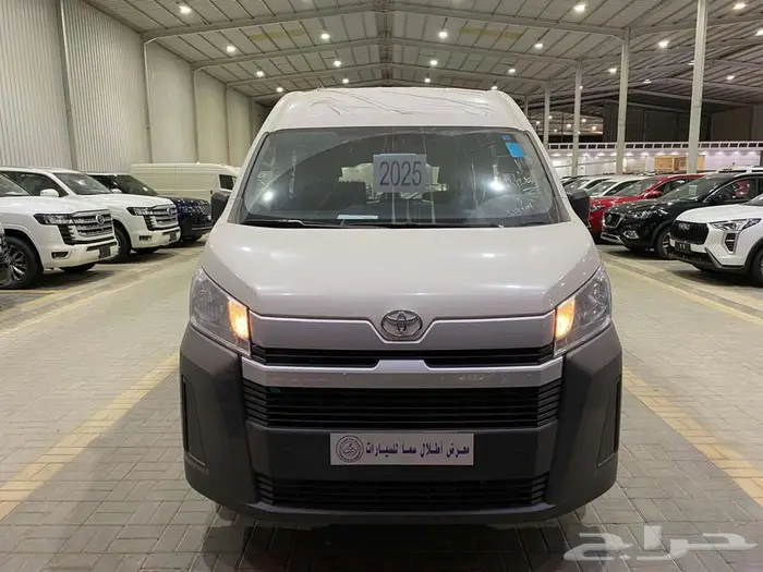 تويوتا هايس بضاعة سقف عالي 2025 ديزل ابيض اوتوماتيك 0