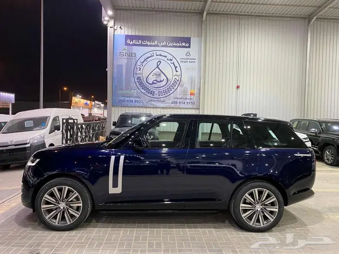 رينج روفر 2023 HSE ازرق غامق 8 سلندر خليجي ماشيه 95000كم 25