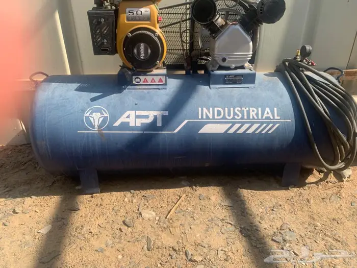 ماطور هواء متنقل 300L 4