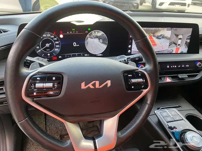 كيا k8 مستورد بنزين موديل 2022 بروجيكتور 4 كاميرات 9