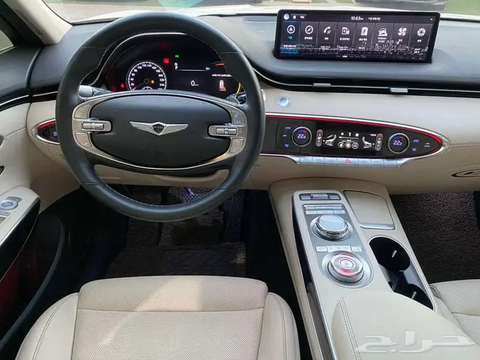 جينسيس gv70 موديل 2021 مستورد كوري 4 سلندر 2.5 7