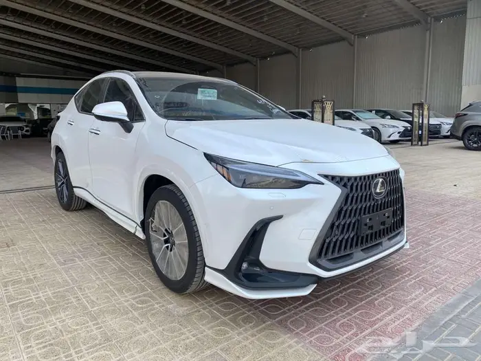 لكزس NX 350CC بنزين 2025 ( ابيض ) داخلي احمر. 2
