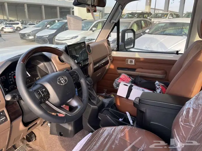 تويوتا مصندق ربع ديزل رفرف ونش فل كامل م 2025 - سعودي ابيض 9