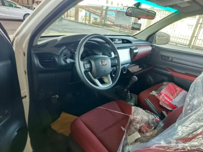 تويوتا هايلكس غمارة بدون دبل ابيض ديزل 2026 اقل سعر كاش 4