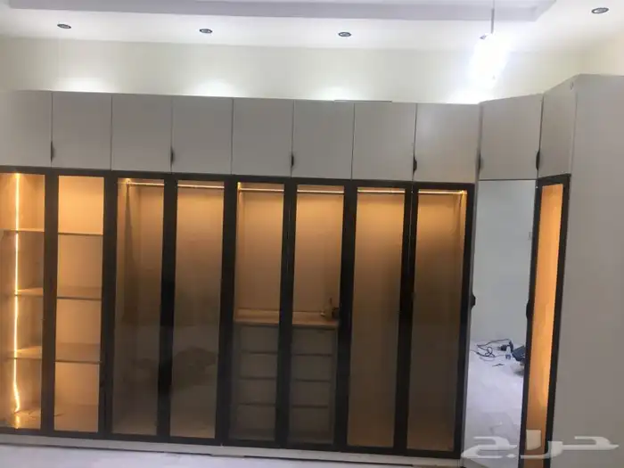 تفصيل مطابخ والغرف وجميع صيانيه خشب وألمنيوم 17