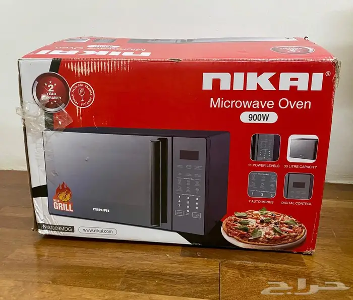 مايكرويف نيكاي 30 لتر 900وات 0