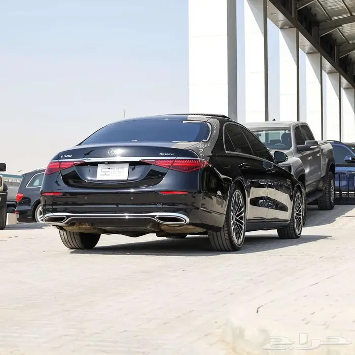 مرسيدس S580 موديل 2021 ممشى 120 لف كم 4