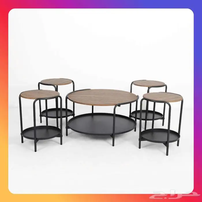 طاولات خدمة خشبية عالية الجودة - عروض اخر السنة 0