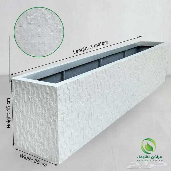 افضل احواض للزراعة بسعر الجملة فايبر خصم للكميات 17