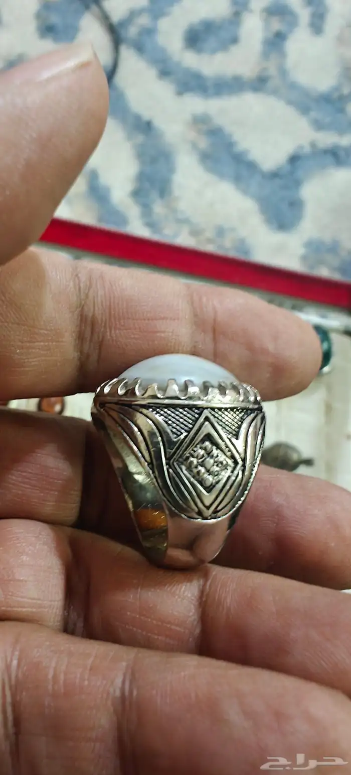 خواتم منوعه عقيق اندنوسي واحجار صياغه فضه اندنوسيه وتايلنديه 17