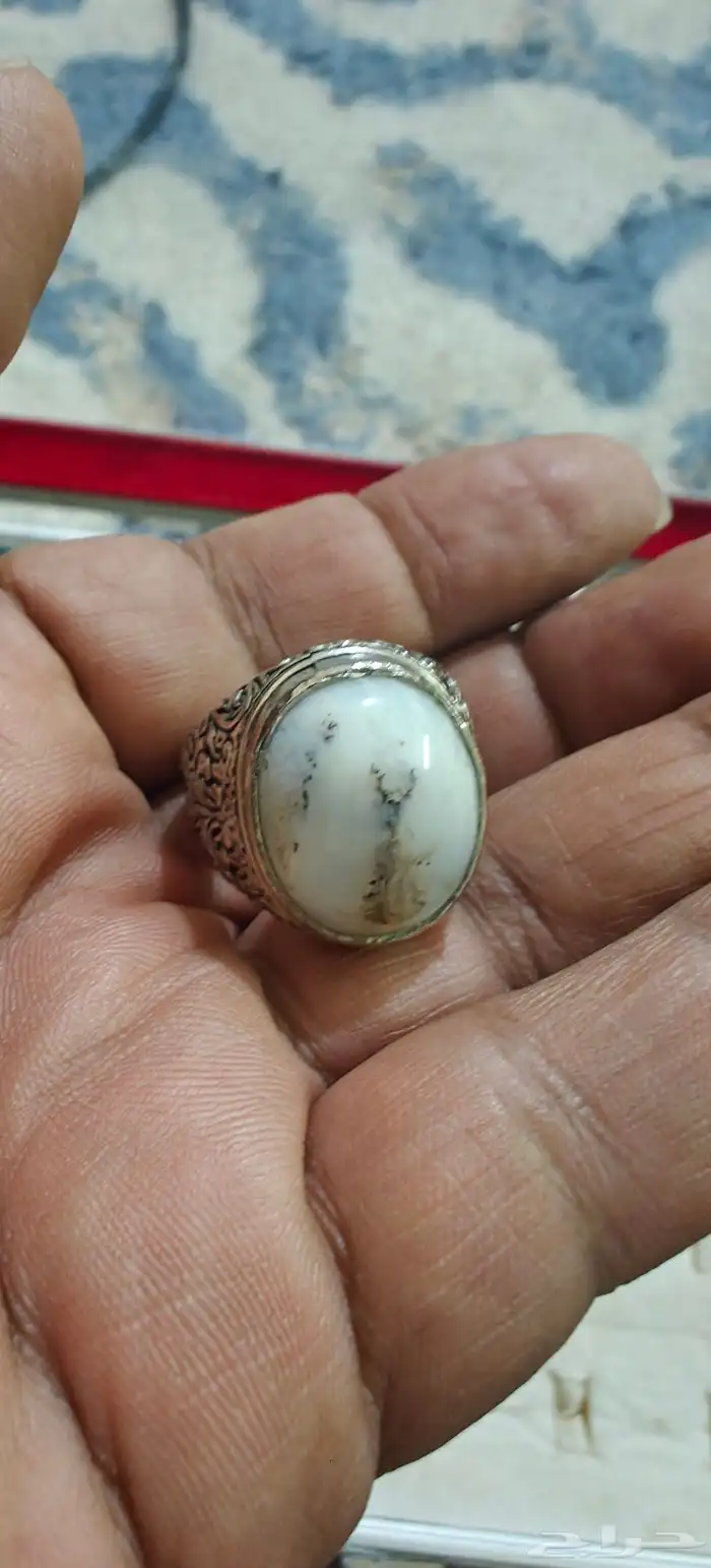 خواتم منوعه عقيق اندنوسي واحجار صياغه فضه اندنوسيه وتايلنديه 27