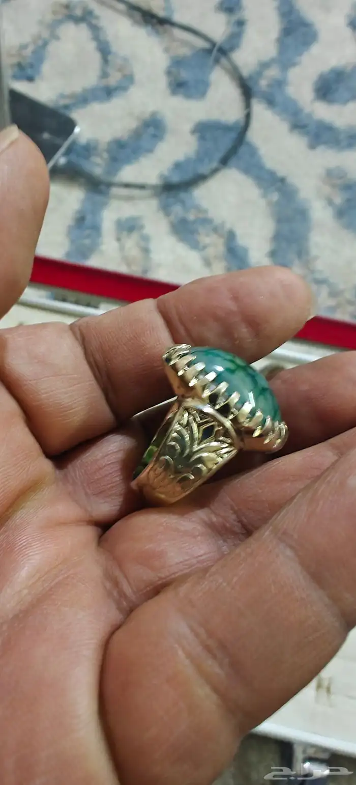 خواتم منوعه عقيق اندنوسي واحجار صياغه فضه اندنوسيه وتايلنديه 15