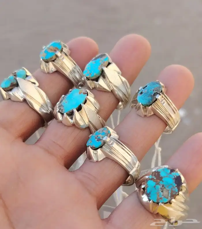 خواتم فيروز نيشابوري مقاس 23 0