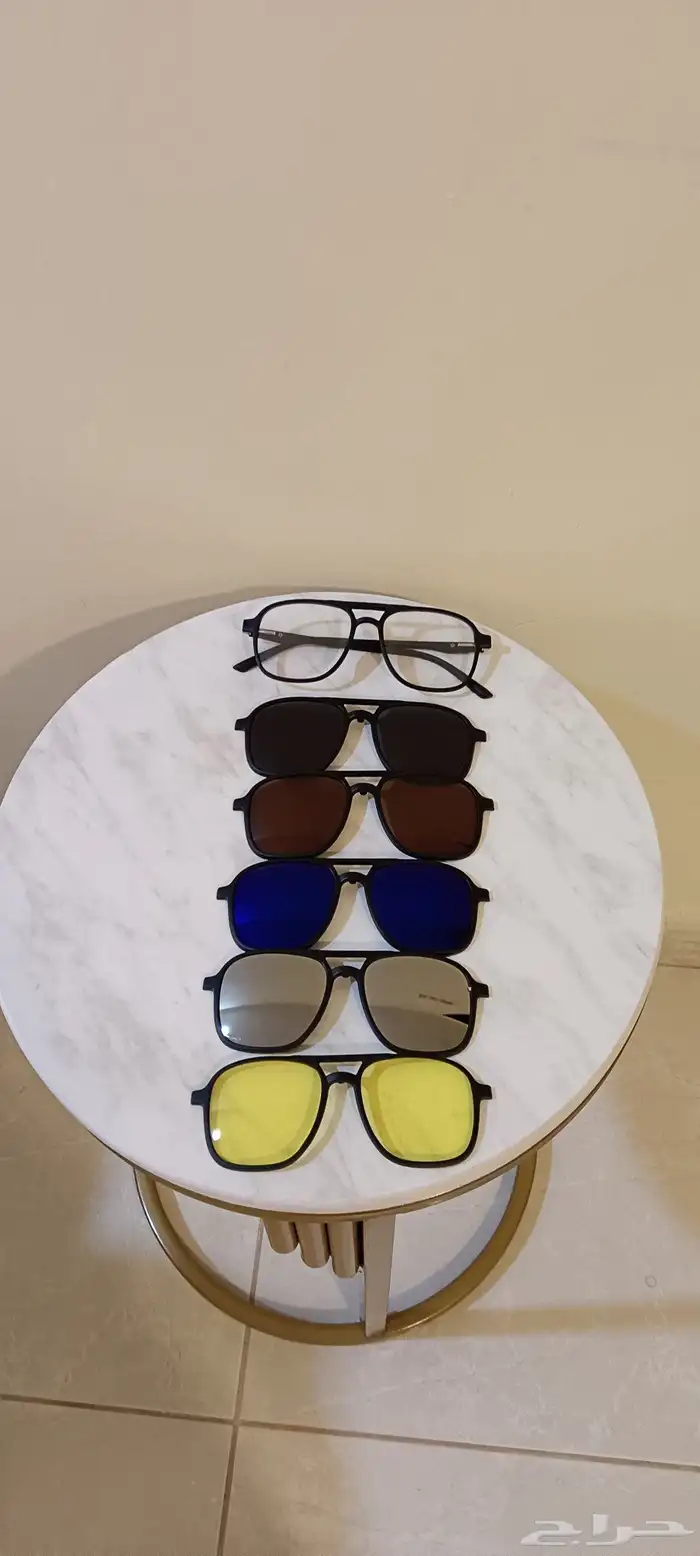 نظارة طبية مع عدد خمسة إطار 0