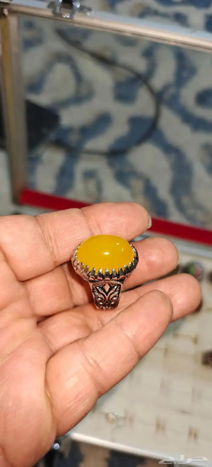 خواتم منوعه عقيق اندنوسي واحجار صياغه فضه اندنوسيه وتايلنديه 12