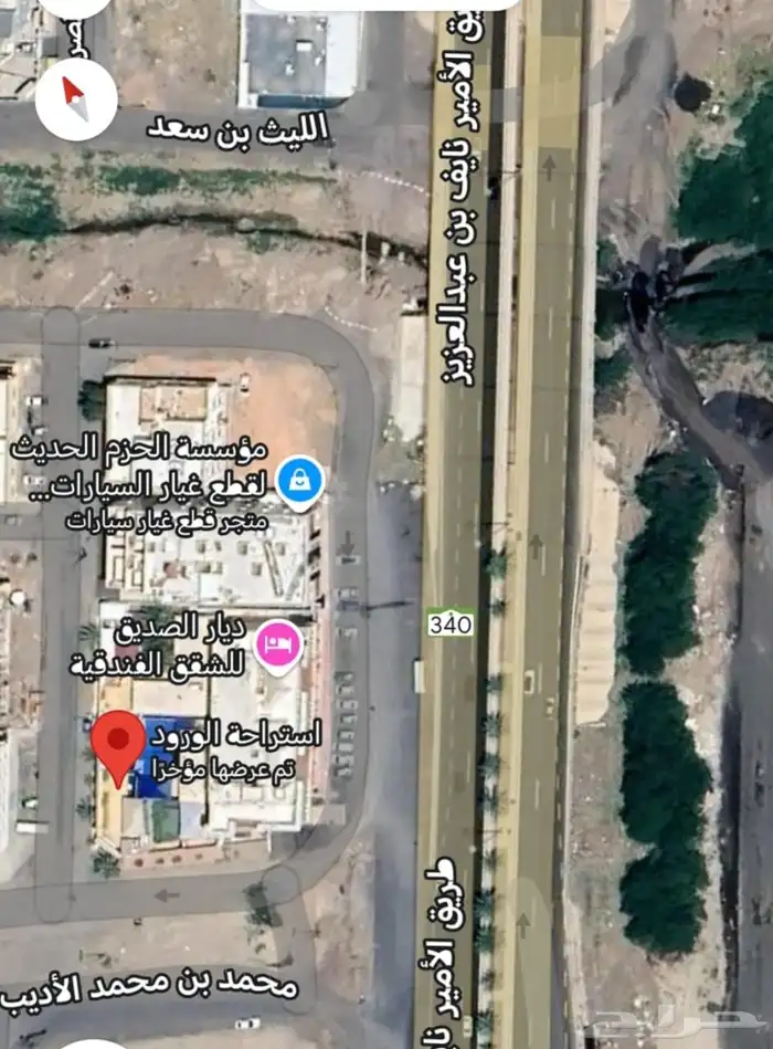 استراحه فاخره للبيع في المدينه المنوره حي العزيزيه 3