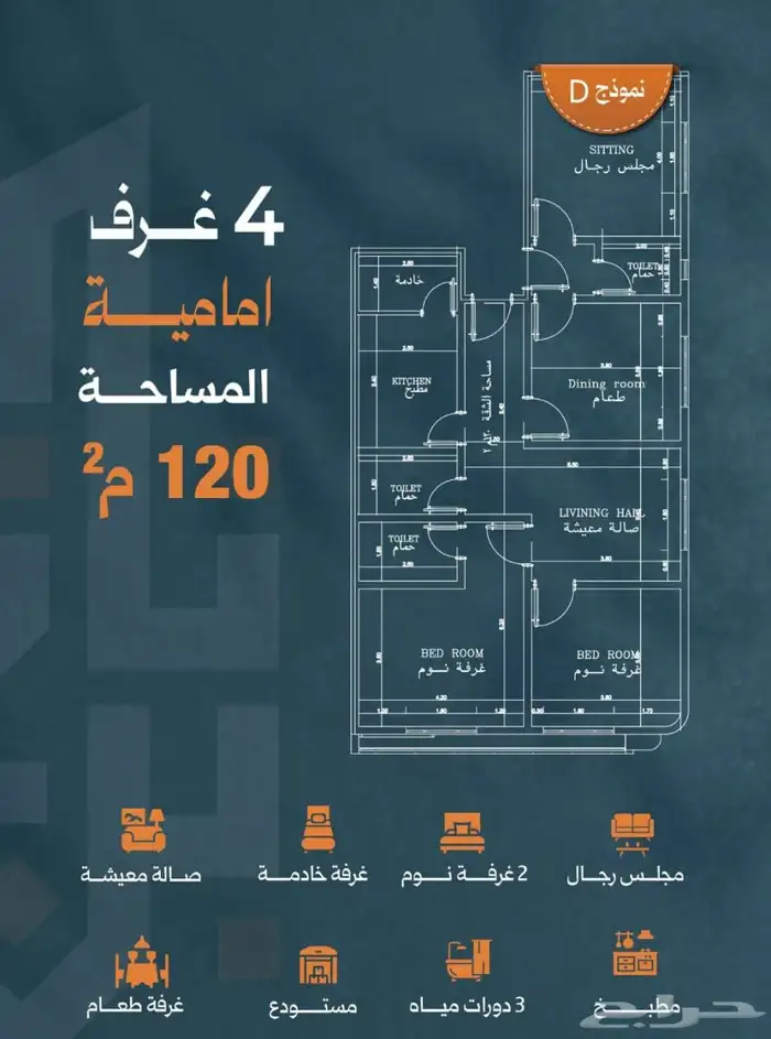 شقق تمليك لسكن والاستثمار في حي الصفاء 3