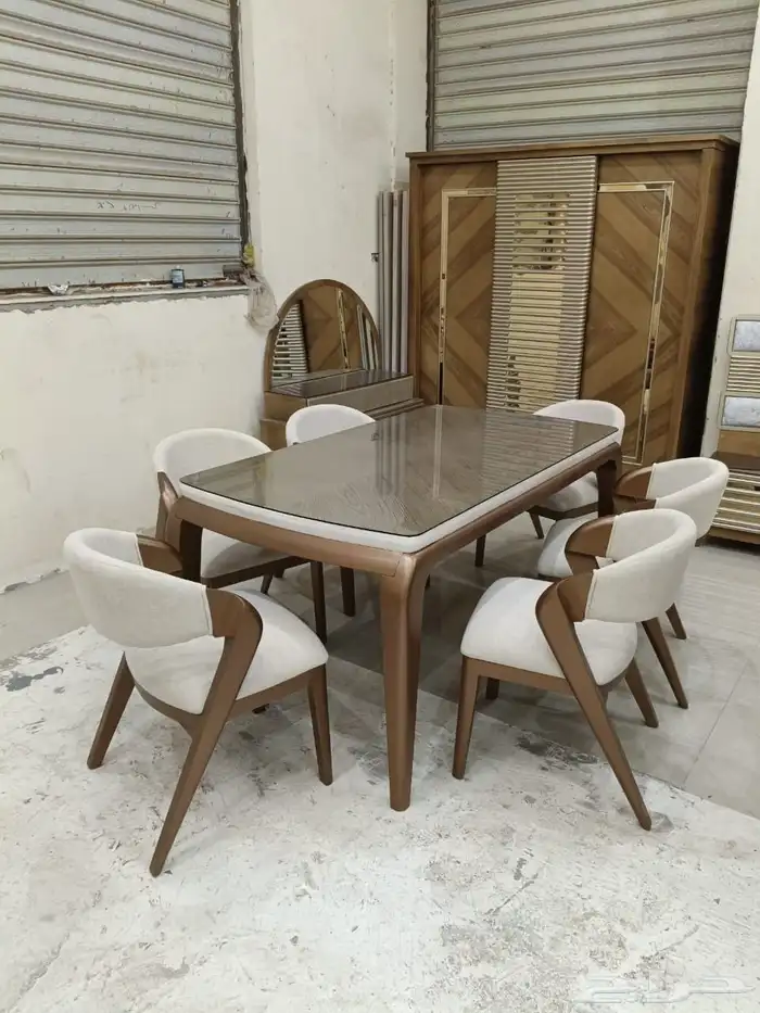 مجالس تفصيل تنجيد تجديد غرف طعام 4