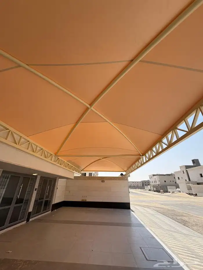 مظلات سواتر تركيب 2