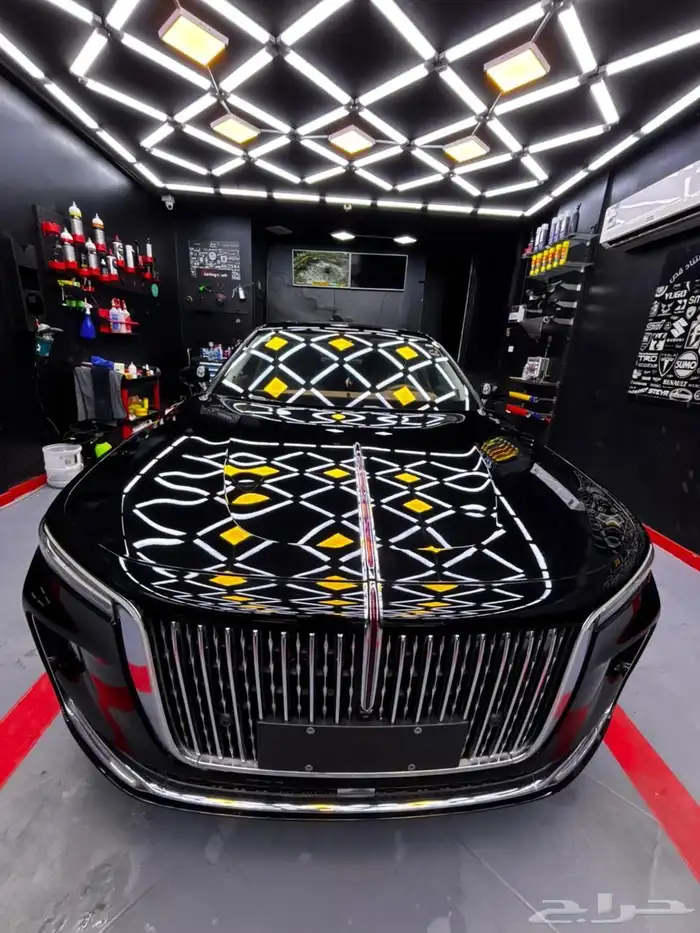 تلميع مائي وساطع ونانو سيراميك وأفلام حمايه ppf ورش جنوط 1