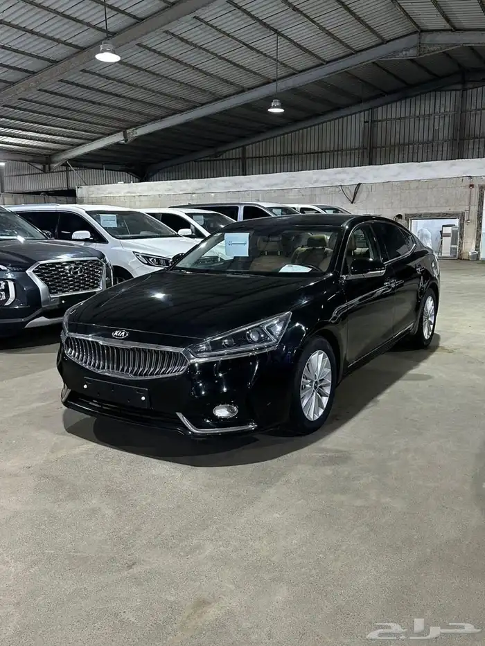 كيا كادينزا اسود 2019 ديزل بطاقة جمركية وارد كوريا 2