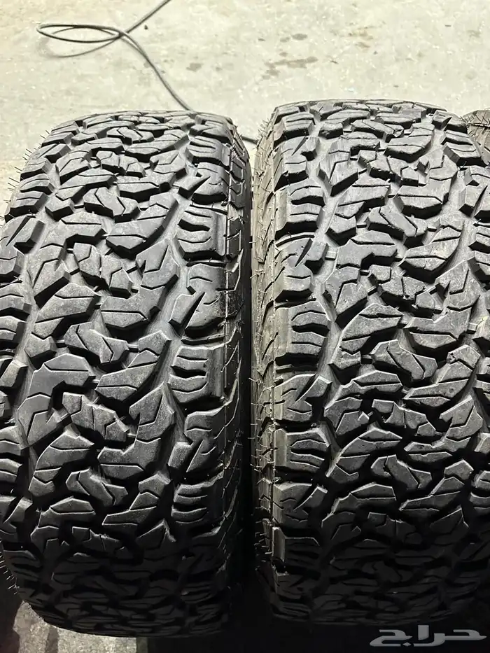 جنوط برايد 5 مسمار مع كفرات نص حجري مقاس 17 جيب 13